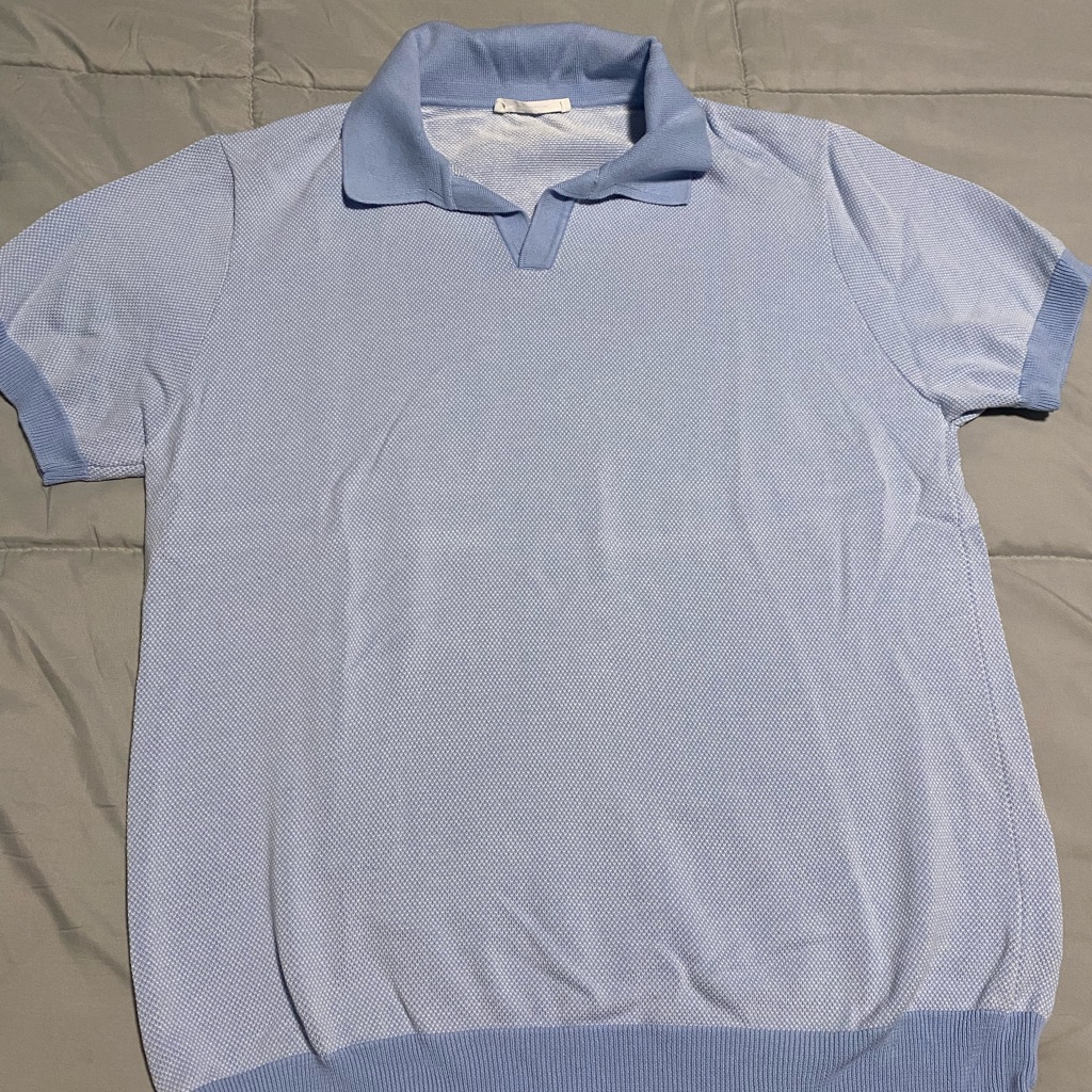 Blue Polo Shirt Classic Style